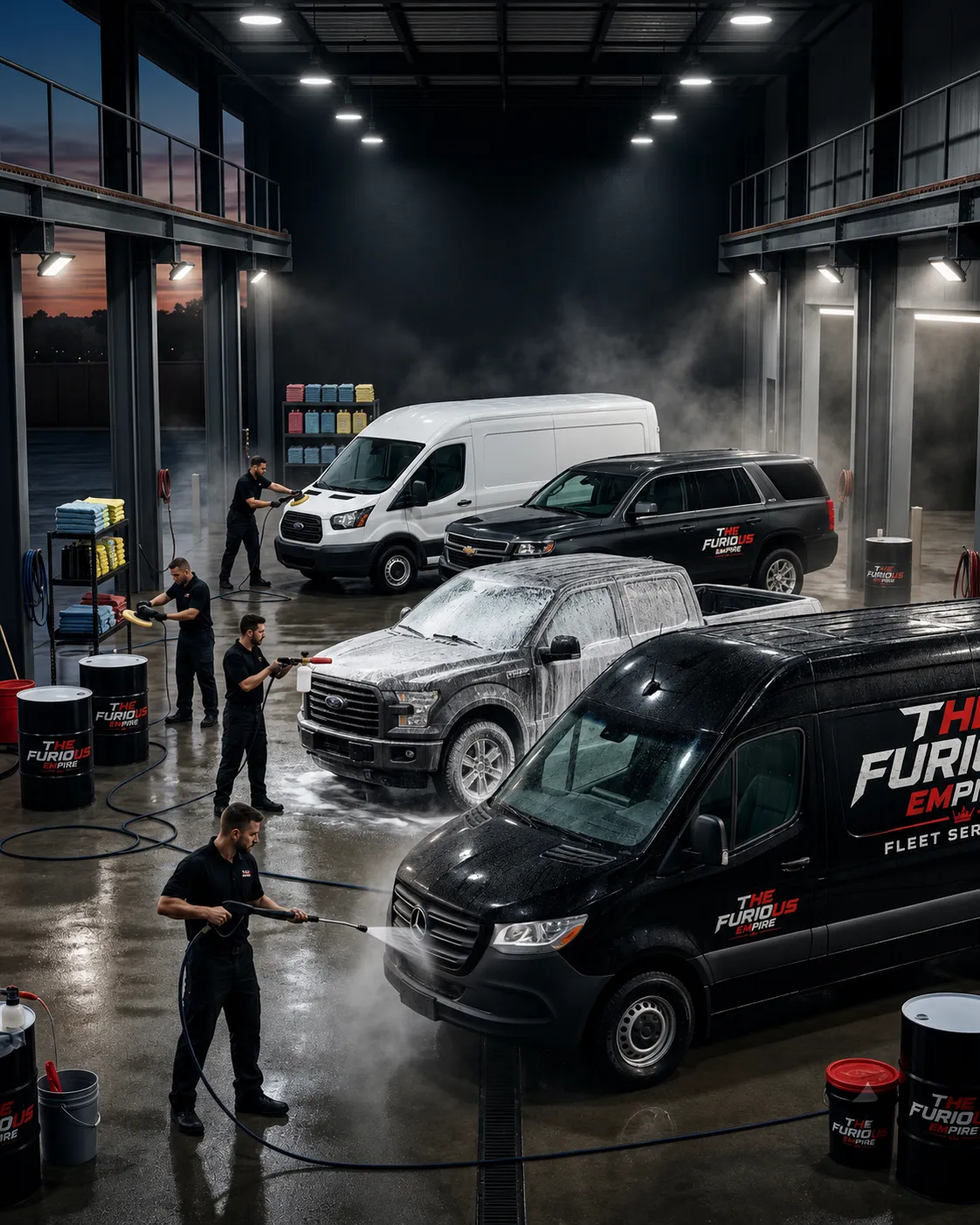 Commercial Fleet Washing Services Mississauga Ontario